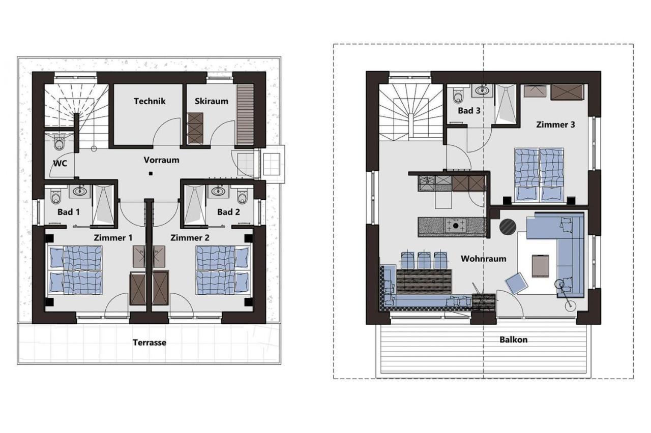 Apartment In Wald Im Pinzgau With A Carport 外观 照片